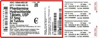 Bottle Label (10544 602 30   53489 406 10)
